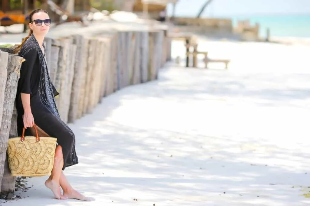 White sandy beach in Zanzibar, Tanzania — a popular beach extension after an East Africa safari